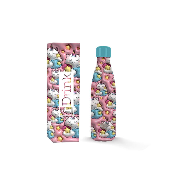 iDrink Borraccia Termica 500ml UNICORN 3D