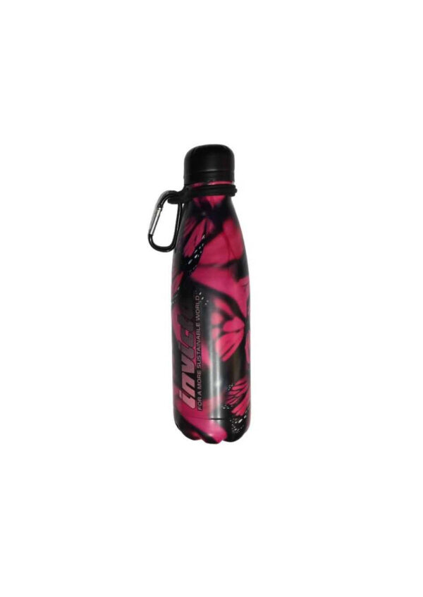 Invicta Borraccia Termica in Acciaio Inox 500ml con Farfalle