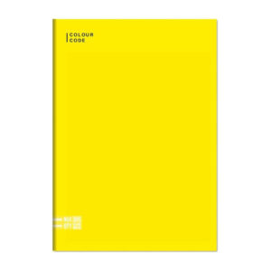 Seven Quaderno A4 Maxi Colour Code Colorful Quadretti 5mm senza margine Giallo