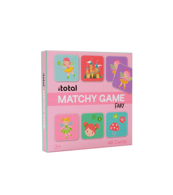 iTotal Gioco di Memoria Matchy Game Fairy 48 Carte Età 3+