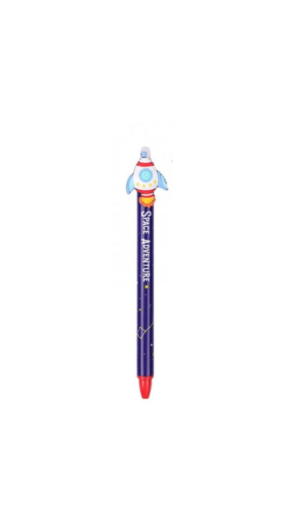 Itotal Penna Gel Cancellabile Blu Razzo
