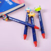 Itotal Penna Gel Cancellabile Blu Alieno Giallo - immagine 3