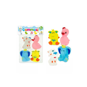 GoGo Gommosi Animali Funny 4 pezzi Età 0+ mesi