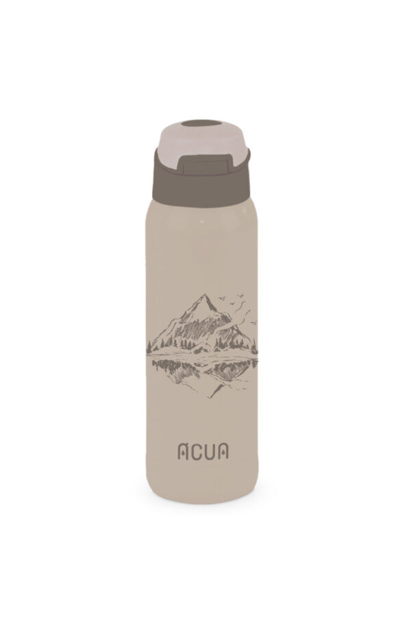 Acua Joy Borraccia Termica 500ml con cannuccia Montagna