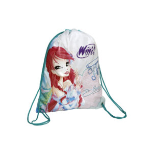 Winx Club Bloom Sacca Zaino con chiusura Coulisse 41x31cm