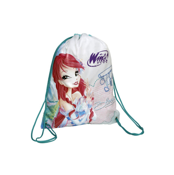 Winx Club Bloom Sacca Zaino con chiusura Coulisse 41x31cm