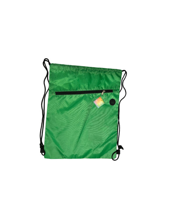 Virca Sacca Zaino Coulisse Verde 42x34cm