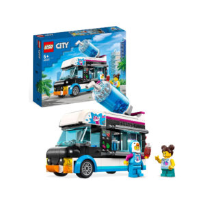 LEGO City 60384 Il Furgoncino delle Granite del Pinguino Età 5+