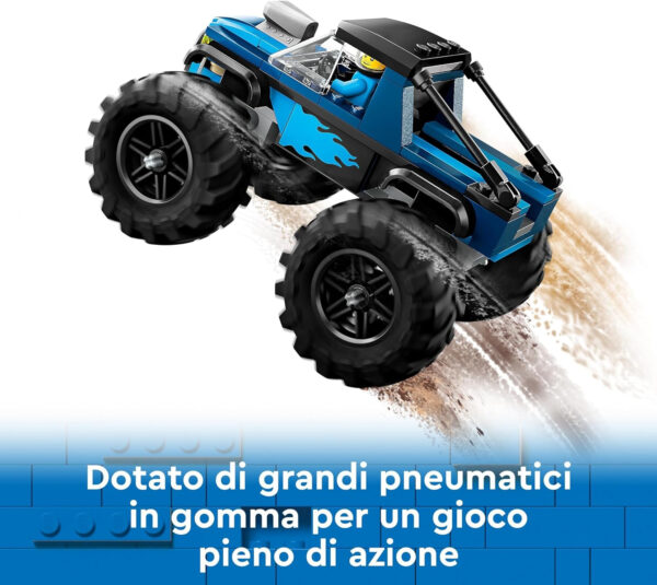 LEGO City 60402 Monster Truck Blu Età 5+ - immagine 5