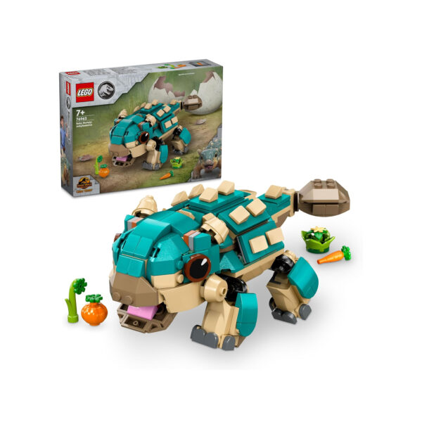 LEGO 76962 Jurassic World Baby Bumpy Anchilosauro Età 7+