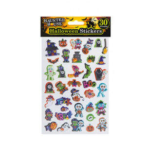 Set 30 Halloween STICKERS Trick or Treat