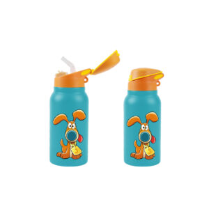 iDrink Borraccia Termica 350ml J THE DOG Kids con tappo richiudibile