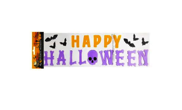 Halloween Spooky Gel Window Stickers Gel per Vetro
