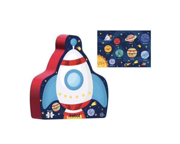 iTotal XL2358 Puzzle 49pz SPACE ADVENTURE Età 5+