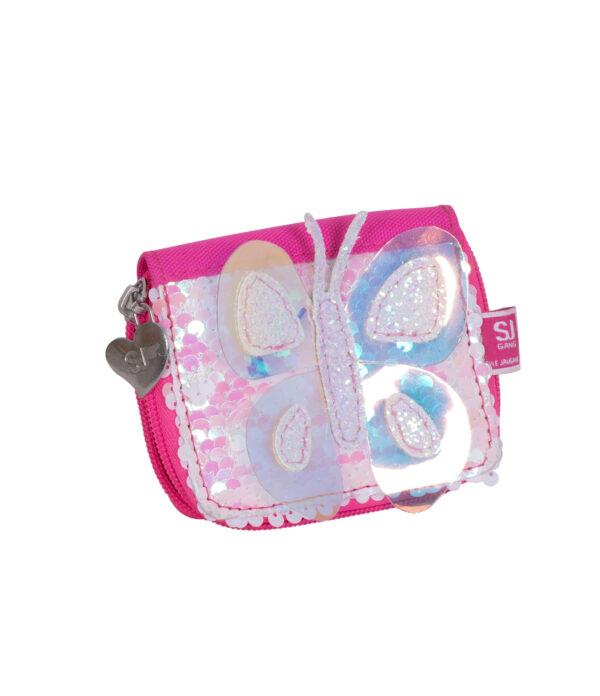 Seven Sj gang Portafoglio Crystal Butterfly 11x9cm