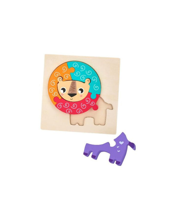 Globo 39938 SirWood Puzzle in Legno Animali Età 10m+ - immagine 2