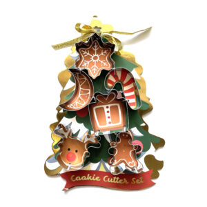 Tri-Coastal Cookie Cutter Albero Set 6 formine tagliabiscotti