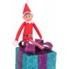Elfo di Natale Femmina Personalizzabile H. 30cm con pennarello incluso - immagine 3