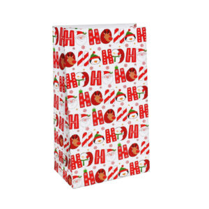 Sacco per regali di Natale in carta 36x70x24cm