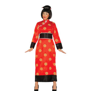 Guirca 84943 Costume da Orientale Cinese Kimono Adulto Taglia M