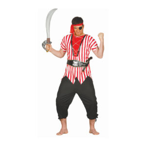 Guirca 86368 Costume Pirata d'Oltremara Adulto Taglia XL 54-56