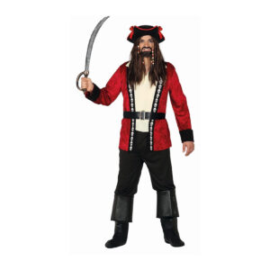 Guirca 86371 Costume Pirata dei Cariabi Jack Sparrow Adulto Taglia XXL 56-58