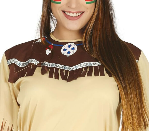 Guirca 88231 Costume Indiana Cherokee Adulto Taglia M - immagine 3