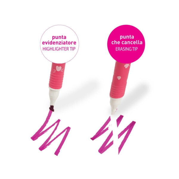 Mitama Mini Evidenziatori Cancellabili Pastel / Fluo 6pz - immagine 2