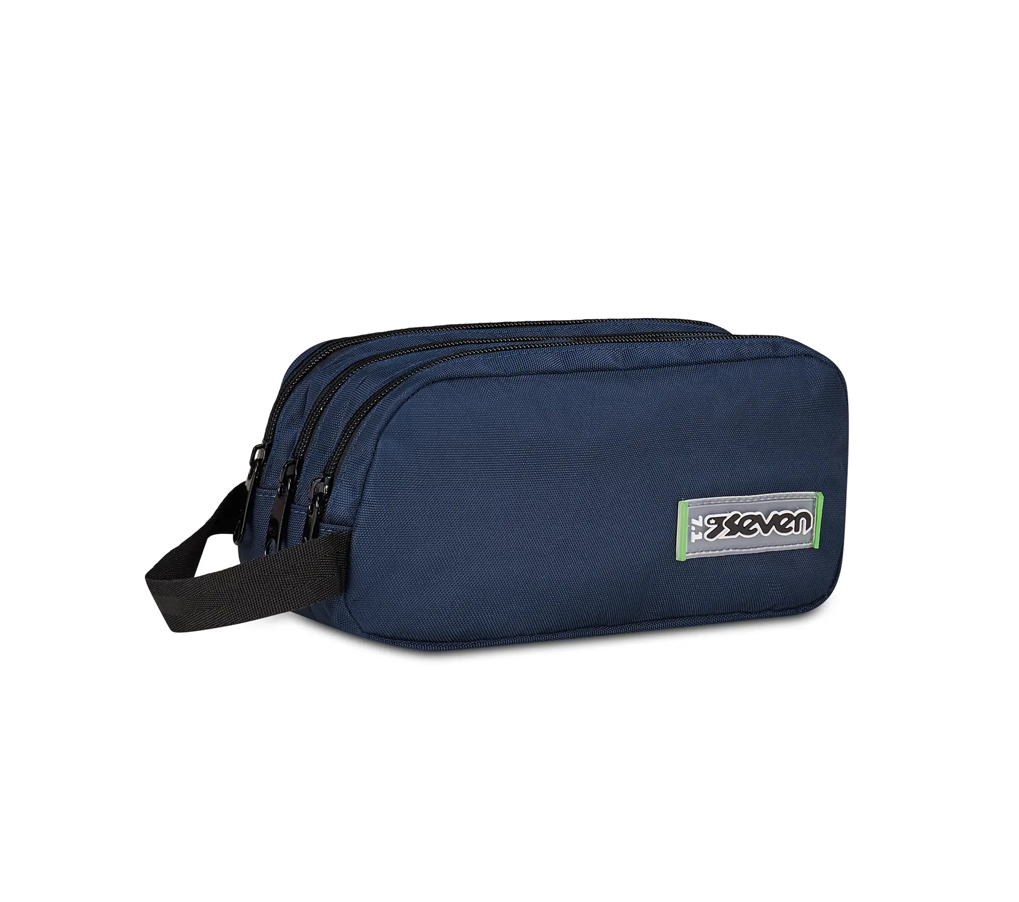 Seven Astuccio Bustina 3 Zip Freethink Deep Blue 300102693-550