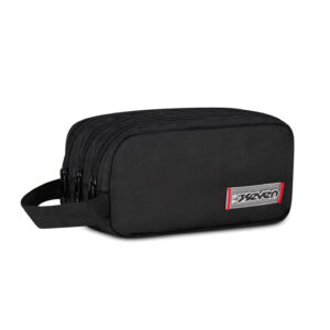 Seven Astuccio Bustina 3 Zip Freethink Black 300102693-899