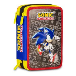 Seven Astuccio 3 Zip Sonic Completo 30J702600-5D8