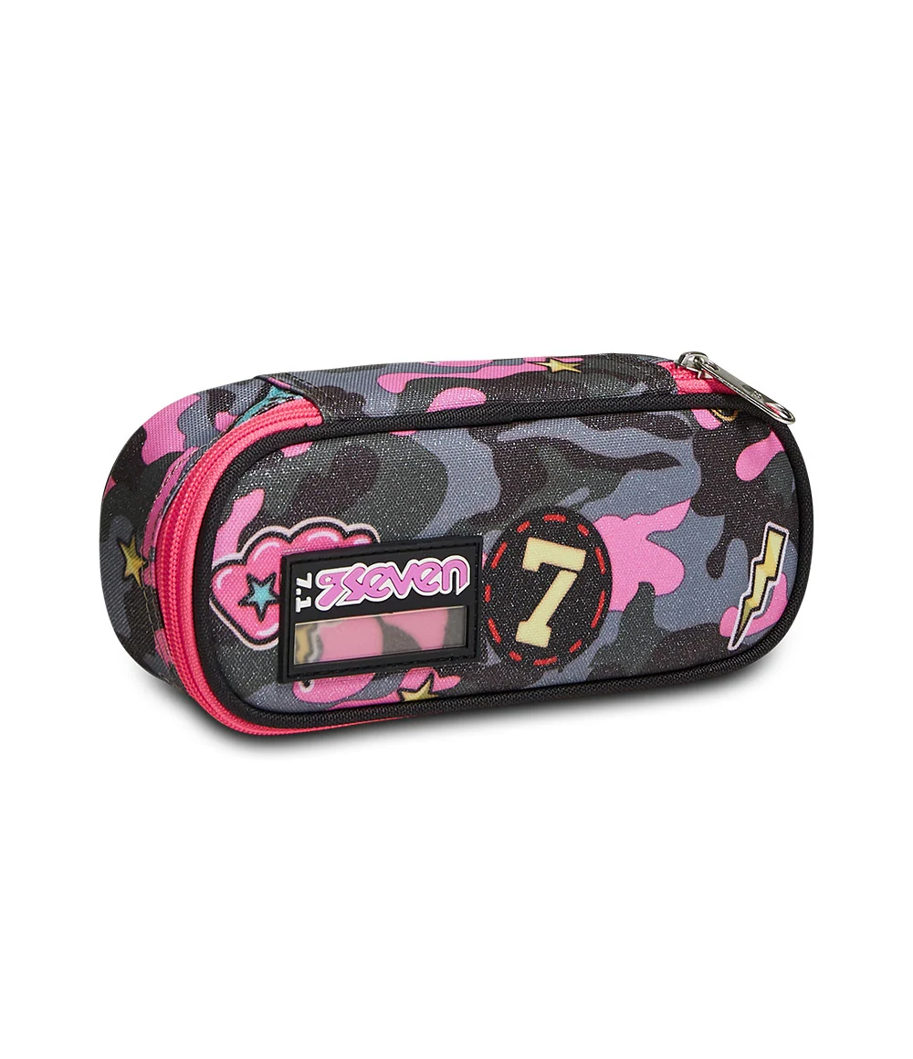 Seven Portapenne Round Plus Camoulove Girl 301022225-880