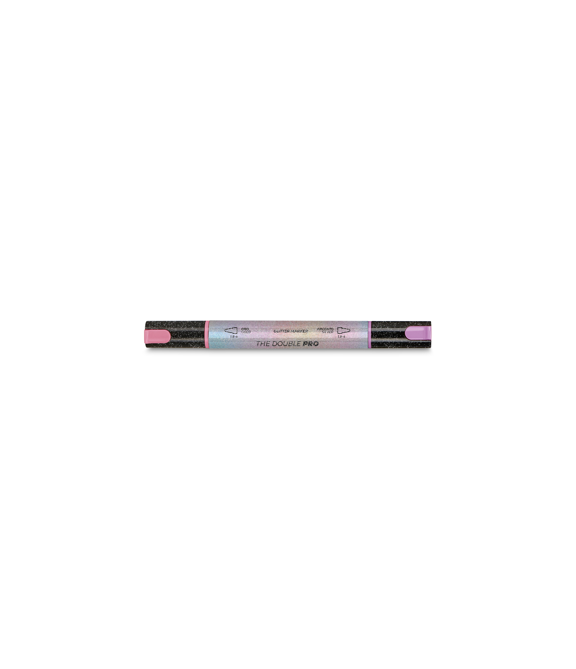 Seven The Double Pro 4 Marker Acrilici Glitter 900102630-000 - immagine 4