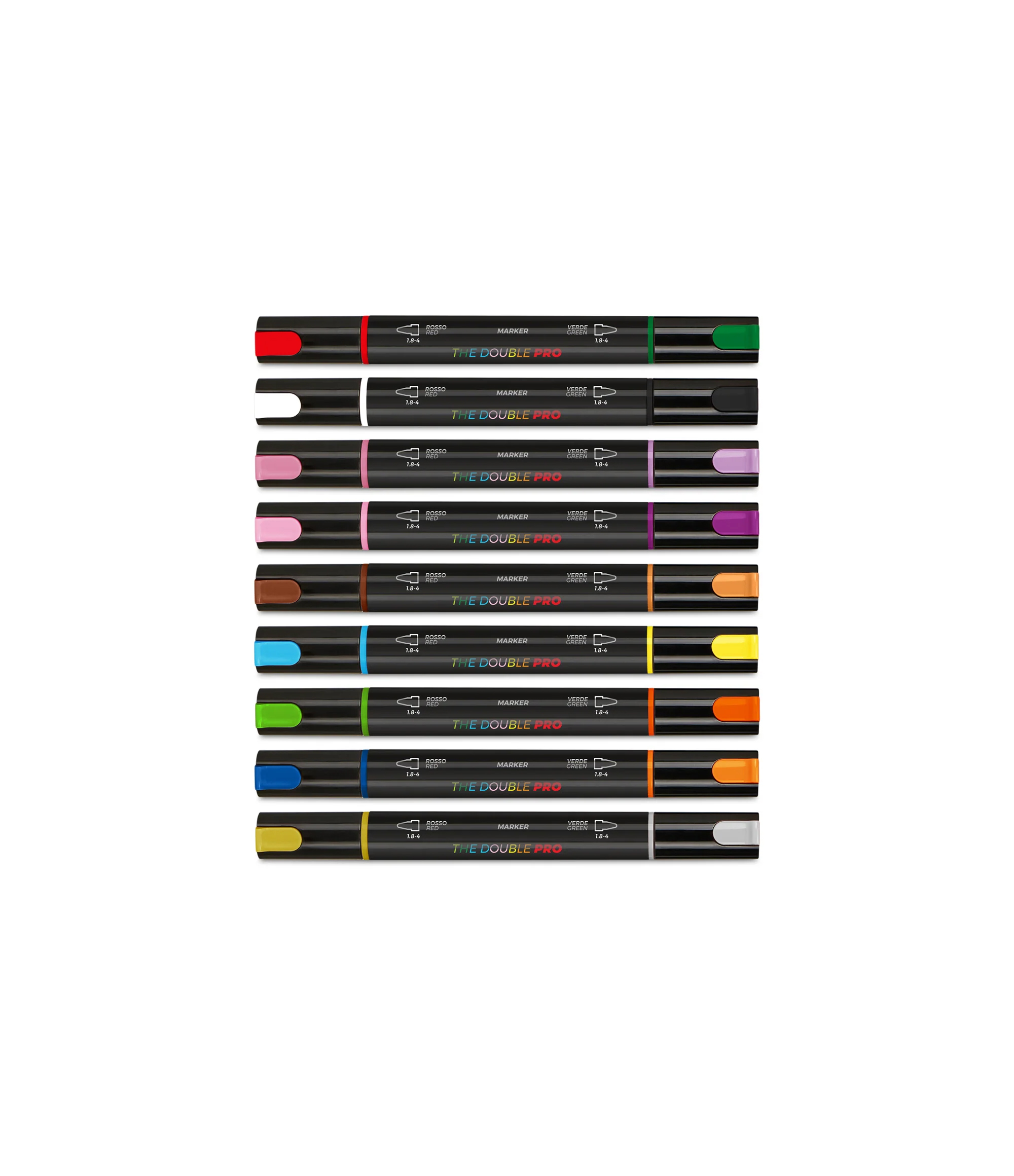 Seven The Double Pro 9 Marker acrilici Doppio Colore 900102634-000 - immagine 2