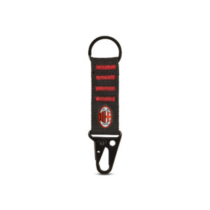 Seven Portachiavi con anello e moschettone Lanyard Milan Rossoneri Connection 30F202609-899